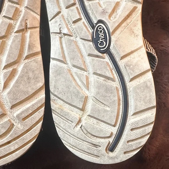 Chaco Z/2 Black and White Patterned Sandals - Picture 8 of 10